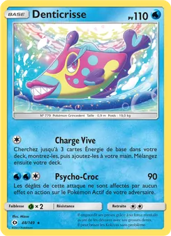 Denticrisse 48/149 — Sun & Moon
