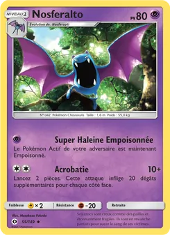 Nosferalto 55/149 — Sun & Moon