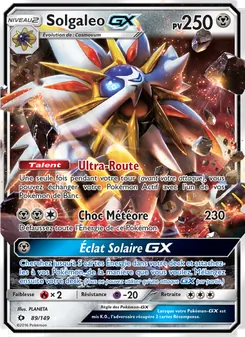 Solgaleo GX 89/149 — Sun & Moon