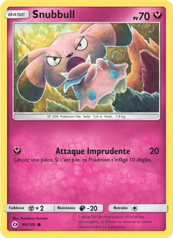Snubbull 90/149 — Sun & Moon