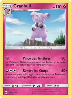 Granbull 91/149 — Sun & Moon