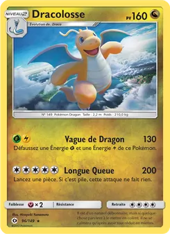 Dracolosse 96/149 — Sun & Moon