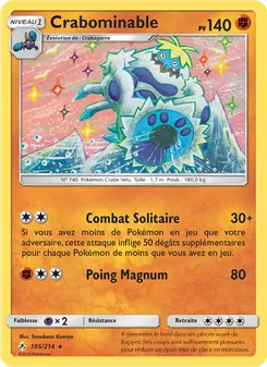 Crabominable 105/214 — Unbroken Bonds