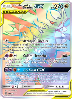Carchacrok et Giratina GX 247/236 — Unified Minds