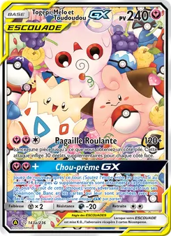 Togepi, Mélo et Toudoudou GX 143/236 — Cosmic Eclipse