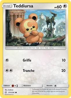 Teddiursa 171/236 — Cosmic Eclipse
