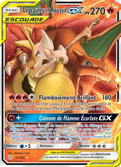 Dracaufeu et Roussil GX 22/236 — Cosmic Eclipse