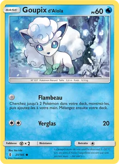 Goupix d’Alola 21/145 — Guardians Rising