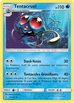 Tentacruel 24/145 — Guardians Rising