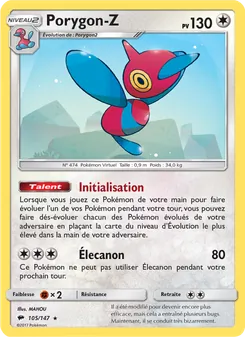 Porygon-Z 105/147 — Burning Shadows