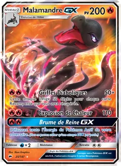 Malamandre GX 25/147 — Burning Shadows
