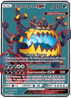 Engloutyran GX 105/111 — Crimson Invasion
