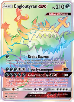 Engloutyran GX 116/111 — Crimson Invasion