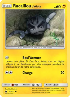 Racaillou d’Alola 32/111 — Crimson Invasion