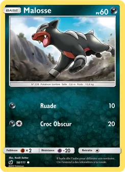Malosse 58/111 — Crimson Invasion