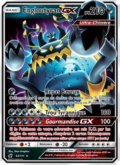 Engloutyran GX 63/111 — Crimson Invasion