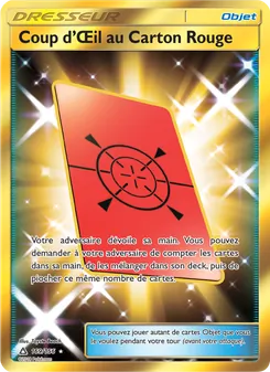 Coup d’Œil au Carton Rouge 169/156 — Ultra Prism