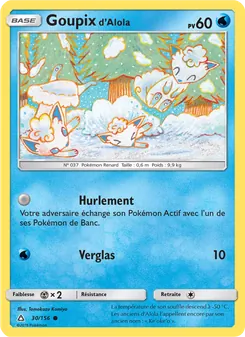 Goupix d’Alola 30/156 — Ultra Prism