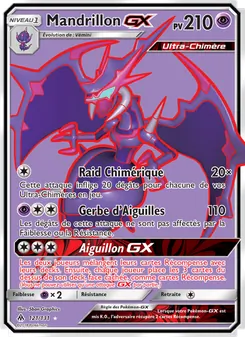 Mandrillon GX 121/131 — Forbidden Light