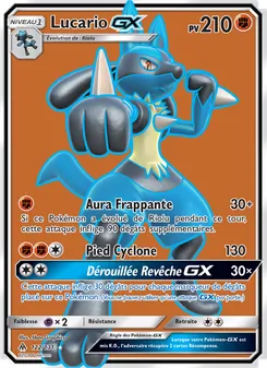 Lucario GX 122/131 — Forbidden Light