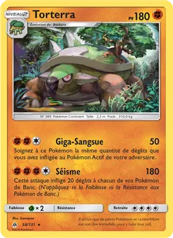 Torterra 58/131 — Forbidden Light
