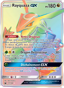 Rayquaza GX 177/168 — Celestial Storm