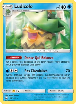 Ludicolo 38/168 — Celestial Storm