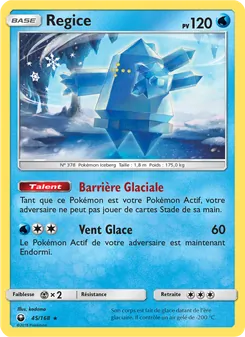 Regice 45/168 — Celestial Storm