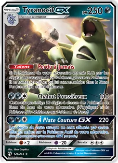 Tyranocif GX 121/214 — Lost Thunder