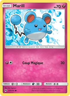 Marill 135/214 — Lost Thunder