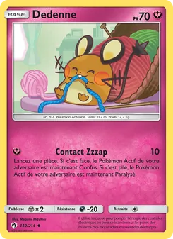 Dedenne 142/214 — Lost Thunder