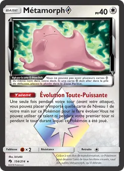 Métamorph ◇ 154/214 — Lost Thunder