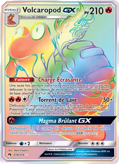 Volcaropod GX 218/214 — Lost Thunder