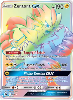 Zeraora GX 221/214 — Lost Thunder
