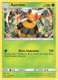 Apireine 32/214 — Lost Thunder
