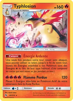 Typhlosion 42/214 — Lost Thunder
