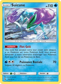 Suicune 59/214 — Lost Thunder