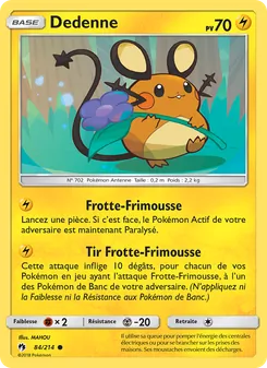 Dedenne 84/214 — Lost Thunder