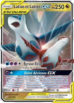 Latias et Latios GX 113/181 — Team Up