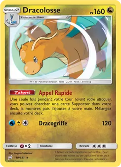 Dracolosse 119/181 — Team Up