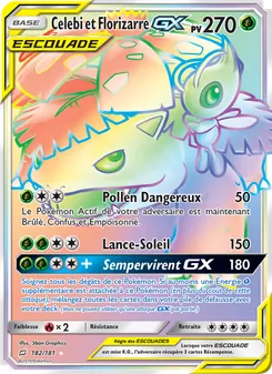 Celebi et Florizarre GX 182/181 — Team Up