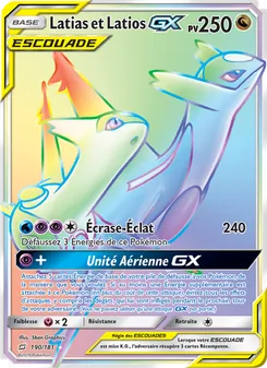 Latias et Latios GX 190/181 — Team Up