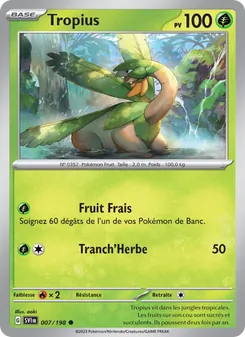 Tropius 007/198 — Scarlet & Violet