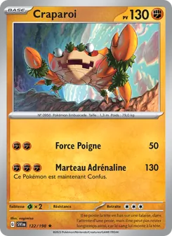 Craparoi 122/198 — Scarlet & Violet