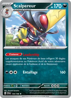 Scalpereur 134/198 — Scarlet & Violet