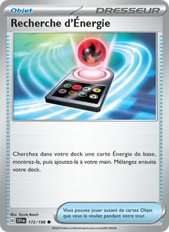 Recherche d'Énergie 172/198 — Scarlet & Violet