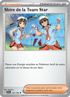 Sbire de la Team Star 195/198 — Scarlet & Violet