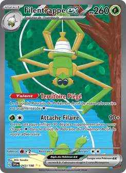 Filentrappe-ex 243/198 — Scarlet & Violet