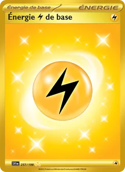 Énergie Lightning de base 257/198 — Scarlet & Violet