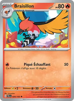 Braisillon 029/193 — Paldea Evolved